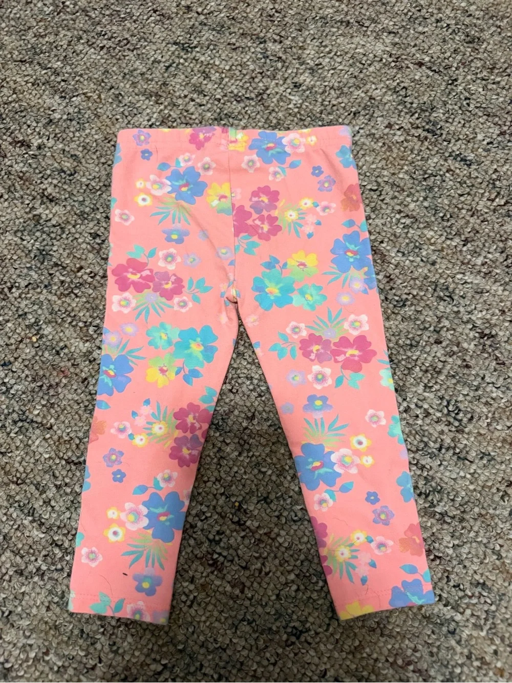Garanimals Pink Floral Print Stretch Leggings